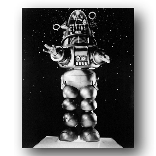 Robby the robot photo 8x10 - robby,